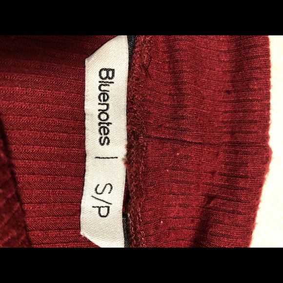 Red Off Shoulder Top - Picture 3 of 3